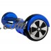 UL2272 Listed Safe (UL) 6.5" Bluetooth Hoverboard Two Wheel Self Balancing Electric Scooter Chrome Blue   